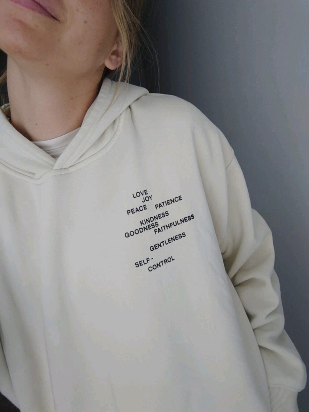 Fruit of The Spirit Unisex Hoodie Size 2XL Excellent Condition! CUTE! 🤍